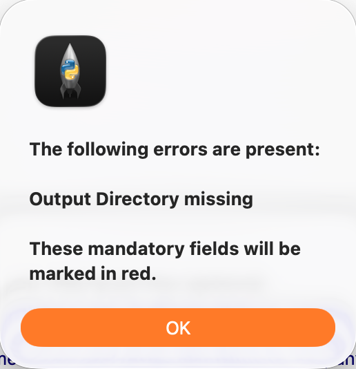 Parser error example